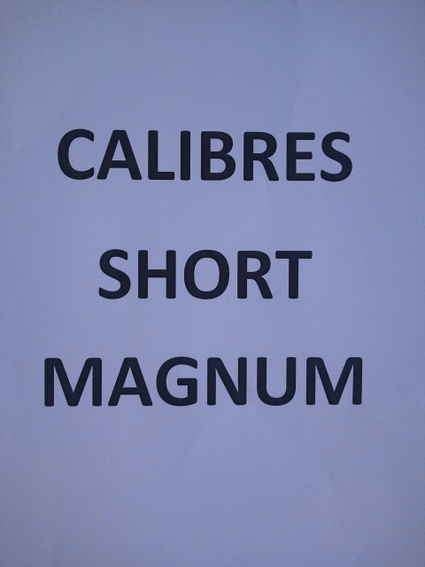 Calibres Short Magnum